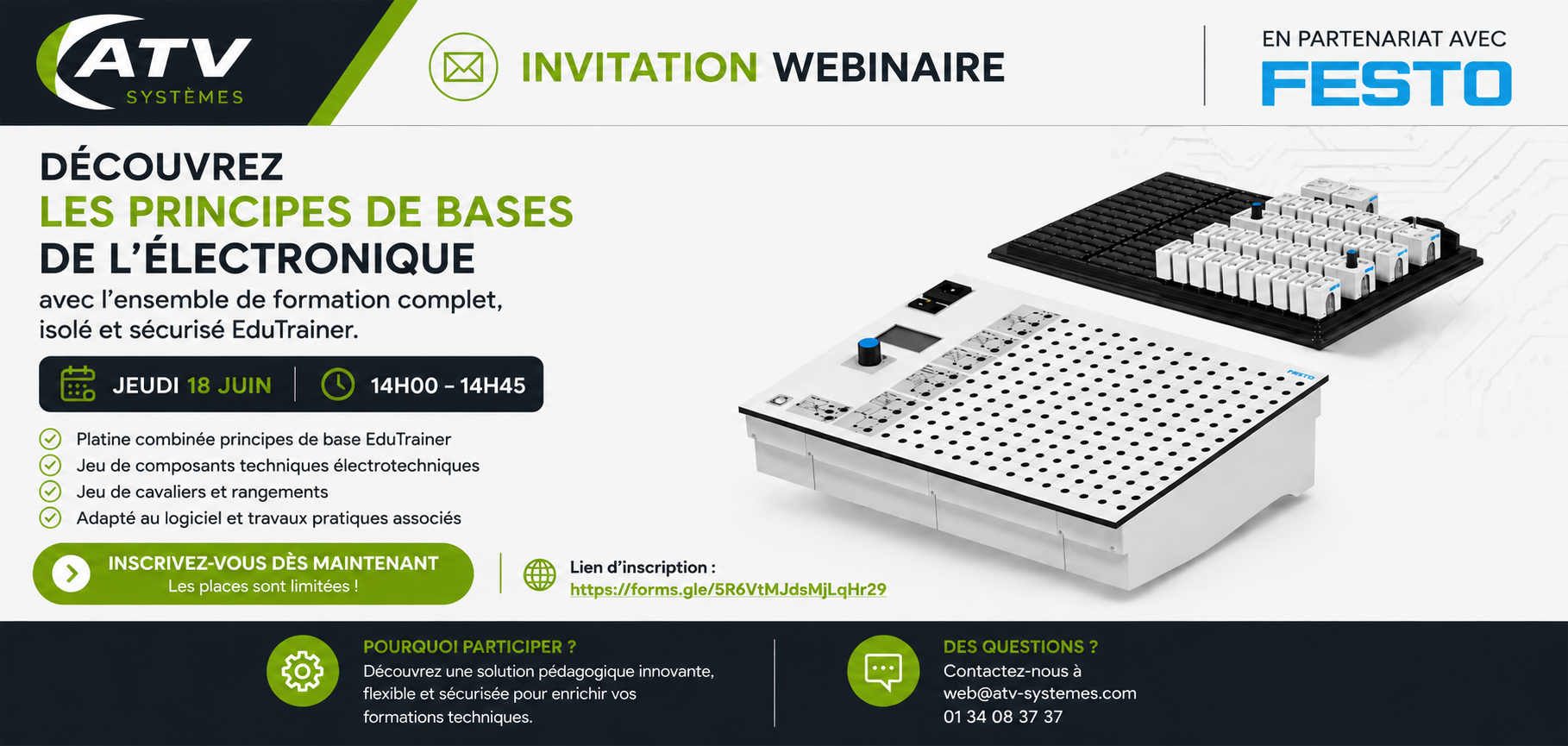 Webinaire Principes de l'electronique FESTO